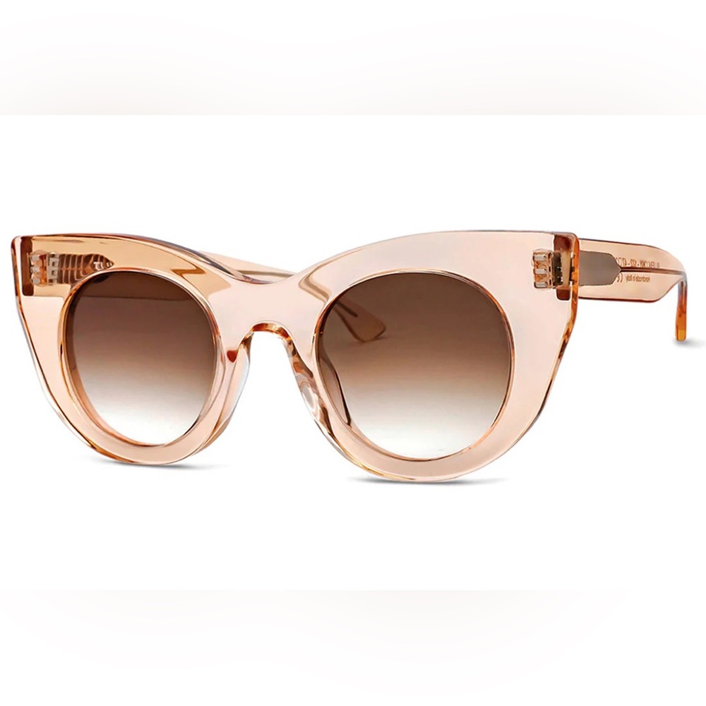 THIERRY LASRY ‘Bluemoony’ Sunglasses transparent peach